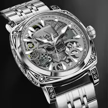 Glenaw Skull Series Top Brand Luxury Men's Watch Fashion Personality Fully Automatic Mechanical Popular Waterproof Watch