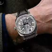 Glenaw Skull Series Top Brand Luxury Men's Watch Fashion Personality Fully Automatic Mechanical Popular Waterproof Watch