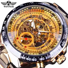 Winner Mechanical Sport Design Bezel Fashion Watch Mens Watches Top Brand Luxury Montre Homme Clock Men Automatic Skeleton Watch